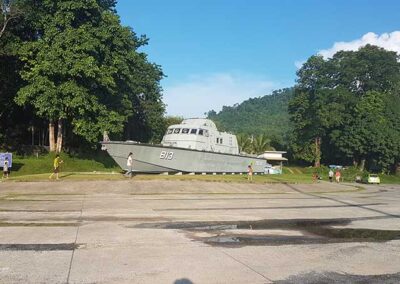 Police Boat 813 Tsunami Memorial Park
