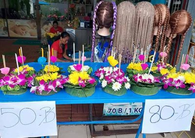 Celebrating Loy Krathong at Bussaba Massage in Khao Lak