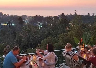 Overlooking Andaman Sea at Phu View Restaurant Khao Lak