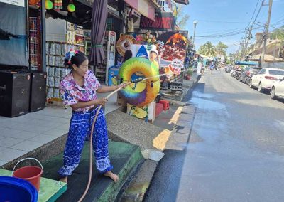 Songkran at Bussaba Massage Khao Lak