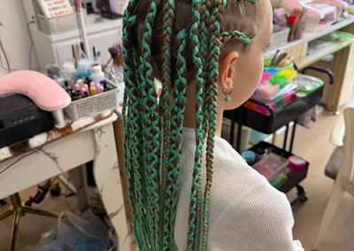 Hair-Braiding at Spy Nail and Spa Khao Lak